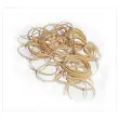 Sachet de bracelets caoutchouc étroitsSIGN 40 mm 1 kg coloris blond