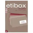 100 Étiquettes ETIBOX MU coins arrondis 64X33.9 mm 2400 étiq/boît