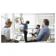 Ecran Flip 55" Samsung + support à roulettes Neomounts