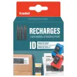 3 Flacons encre recharge pour Tampon rouleau ID Protector Trodat