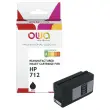 Cartouche jet d'encre &eacute;quivalent HP 712 - Noir - Owa 