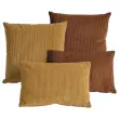 Coussin carré terracotta