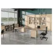 bureau CAPRI pieds arche 120 - Chêne