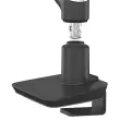 Bras porte-&eacute;cran Top Mount Tallo compact - Double - Noir - Fellowes 