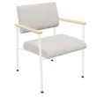Fauteuil accueil beige 
