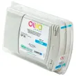 Cartouche B45122OW OWA pour traceurs compatible HP 90 400 ml - Cyan