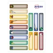 30 30 étiquettes stylos - motifs magie - 50 x 10 mm