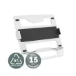 Support PC portable pour bras Tallo - blanc