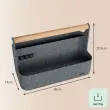 Organiseur de bureau portable - Avec poignée - Gris foncé - Leitz