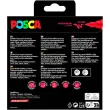8 Pochette marqueurs peinture 5BR - Posca 