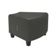 Pouf d'angle - Gris - Alba