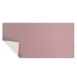 Tapis sous-main r&eacute;versible - 80 x 40 cm - Rose et taupe - Fellowes 