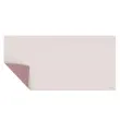 Tapis sous-main r&eacute;versible - 80 x 40 cm - Rose et taupe - Fellowes 