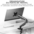 Bras porte-écran ERGO LINE - Noir - T'nB