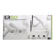 Bras porte-&eacute;cran double articul&eacute; Ergo Line Noir 