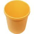 Corbeille &agrave; papier - 18 L - Jaune - Helit 