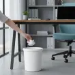 Corbeille &agrave; papier - 18 L - Gris clair - Helit 