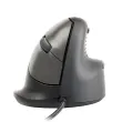 Souris ergonomique - Droitier - Filaire - Noir - R-Go 