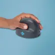 Souris ergonomique sans fil - Gaucher - Bluetooth - Gris - R-Go
