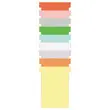 100 Fiches T pour planning - Taille 3 - Vert - Nobo 