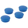 4 Aimants ronds - &Oslash; 32 mm - Bleu 
