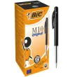 Stylo bille rétractable M10 - Écriture moyenne - Noir - BIC