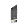 5 Cartouches d'encre PARKER Quinck pour Stylo plume - Noir
