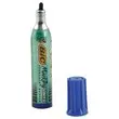 Mini marqueur Marking Onix 1481 - Permanent - Pointe biseau - Bleu - BIC