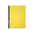 10 Chemises dos renforcé large - Soufflet 3 cm - Carte 300g - Jaune