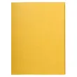 Chemise carte 3 rabats sans élastique - Jaune - EXACOMPTA