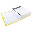 Chemise à sangle scratch et rabat Balacron - jaune - EXACOMPTA