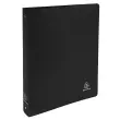 Classeur semi-rigide - 4 anneaux - Dos 4 cm - Noir - EXACOMPTA