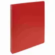 Classeur 4 anneaux semi-rigide - Dos 4 cm - Rouge - EXACOMPTA 