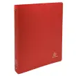 Classeur 4 anneaux semi-rigide - Dos 4 cm - Rouge - EXACOMPTA 