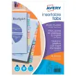 Jeu d'intercalaires A4 maxi - 12 onglets - AVERY