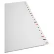 jeu d'intercalaires alphabétiques ELBA - Carte blanche 180 g - A4 - 18 onglets bicolores