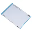 10 Planches d'étiquettes n°0 pour dossiers suspendus - ELBA - Bleu