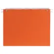 25 Dossiers suspendus pour tiroirs kraft recyclé - Fond 15 mm - Orange - ACCESS
