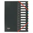 Trieur chemise bi-matière - 12 compartiments - EXTENDOS