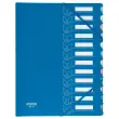 Trieur chemise bi-matière - 12 compartiments - EXTENDOS