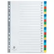 Jeu d'intercalaires polypropyl&egrave;ne - 20 onglets - FIDUCIAL 