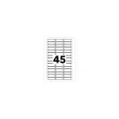 Étui de 720 étiquettes blanches multi-usages - 12,8x38 mm - AVERY