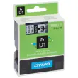 Ruban pour titreuse D1 – 19 mm – Impression noir sur fond transparent – DYMO