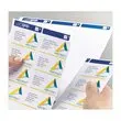 100 Planches de 21 &eacute;tiquettes adresses blanches pour imprimantes laser - 63,5 x 38,1 mm - AVERY 