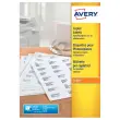 200 planches de 14 &eacute;tiquettes blanches haute cadence sp&eacute;cial copieurs AVERY 105x42mm 