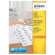 200 planches de 2 étiquettes blanches haute cadence spécial copieurs - AVERY