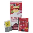 25 Sachets de th&eacute; aromatis&eacute; fruits rouges - LIPTON 