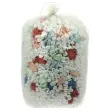 500 Sacs poubelle transparents 50 litres - carton de 20 rouleaux