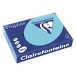 Ramette de 250 feuilles papier A4 bleu alizé pastel - Clairefontaine