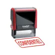 Timbre à formule commerciale X-Print "Confidentiel" - rouge - TRODAT